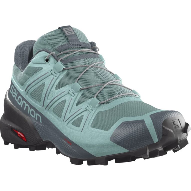 Sapatilhas Trail Running Salomon Speedcross 5 Feminino Turquesa | PT F29435